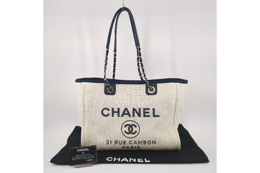 シャネル CHANEL トートバッグ A67001 ドーヴィルラインMM 買取り入荷