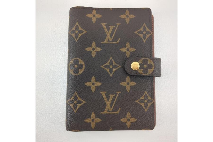 ルイヴィトン 手帳カバー モノグラム アジェンダPM R20005 イニシャル刻印あり LOUIS VUITTON ブラウン 6穴式  入荷しました♪｜2024年03月13日｜静岡県のリサイクルショップ キンバリー静岡SBS通り店