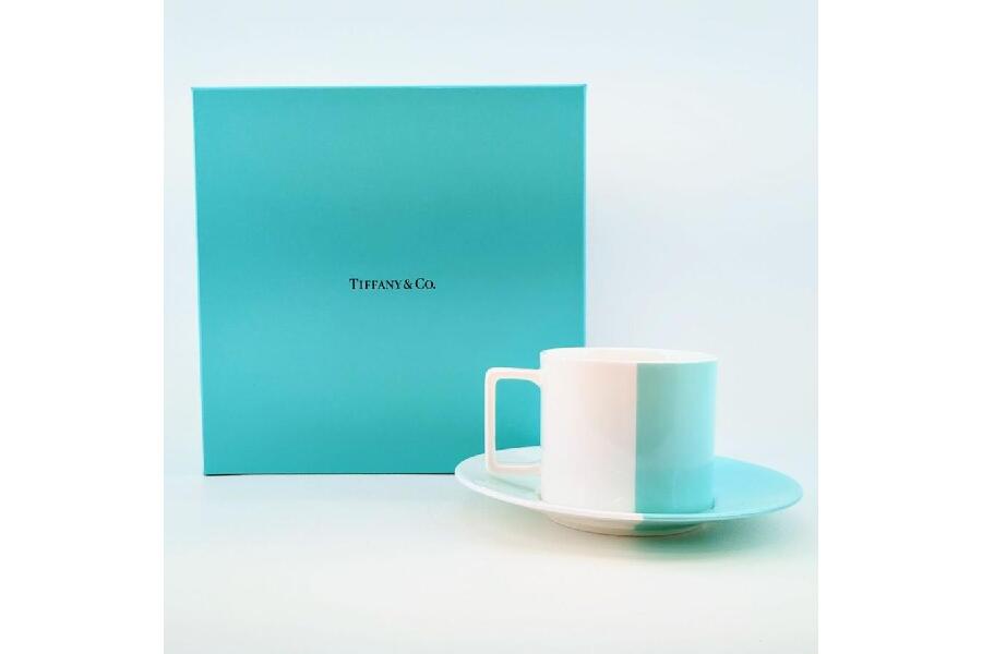 美品 ティファニー カップ＆ソーサー カラーブロック 13311 Tiffany & Co. 箱付 コップ カップ 1客 洋食器  入荷しました♪｜2024年05月01日｜静岡県のリサイクルショップ キンバリー静岡SBS通り店