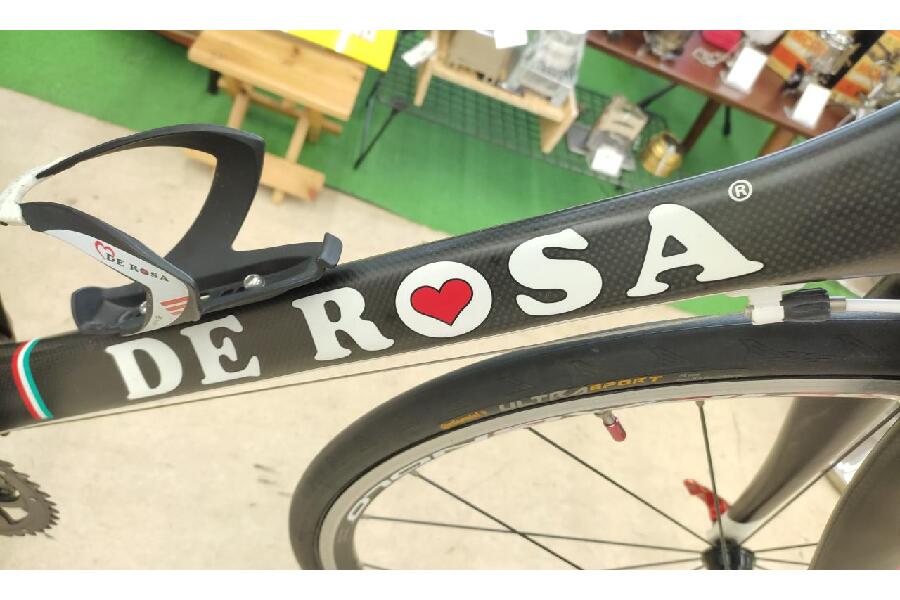 おなじみのハートマーク。DE ROSA（デローザ）のロードバイクを買取入荷致しました。｜2023年05月14日｜静岡県のリサイクルショップ  ピックアップ静岡登呂バザール店