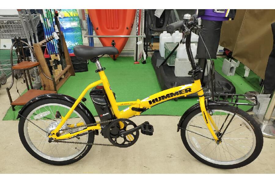 HUMMER（ハマー）の電動アシスト付き自転車を買取入荷致しました。｜2023年09月06日｜静岡県のリサイクルショップ ピックアップ静岡登呂バザール店