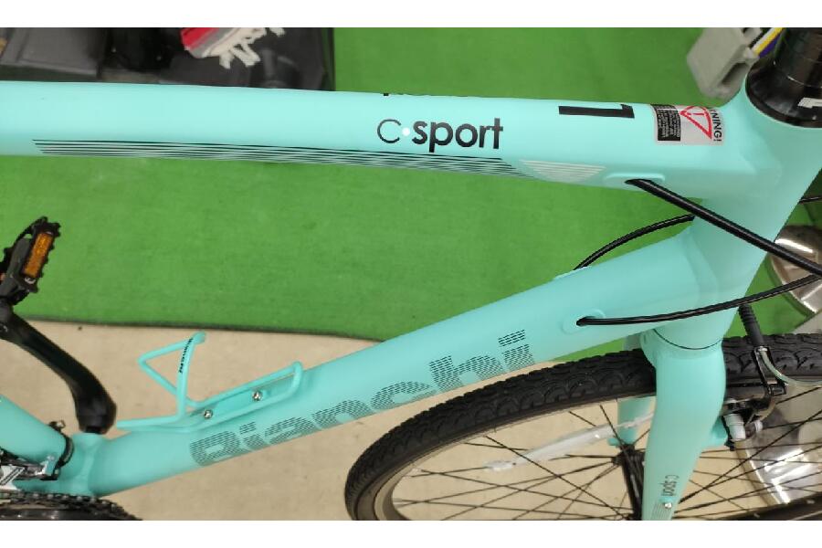 ベストセラークロスバイク。BIANCHI（ビアンキ）のC・SPORT1を買取入荷しました。｜2023年09月12日｜静岡県のリサイクルショップ  ピックアップ静岡登呂バザール店