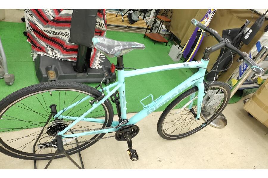 ベストセラークロスバイク。BIANCHI（ビアンキ）のC・SPORT1を買取入荷しました。｜2023年09月12日｜静岡県のリサイクルショップ  ピックアップ静岡登呂バザール店