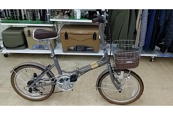 極美品。CAPTAINSTAG（キャプテンスタッグ）の折り畳み自転車を買取入荷しました。｜2024年12月02日｜静岡県のリサイクルショップ  ピックアップ静岡登呂バザール店