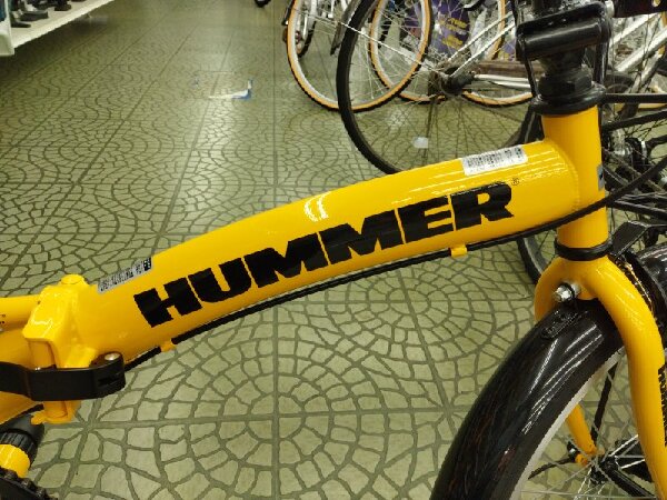 ちょっとしたお出かけに！!HUMMER 折り畳み電動アシスト FDB20EB のご紹介です。｜2022年11月18日｜静岡県のリサイクルショップ  ピックアップフィールドギア浜松宮竹店