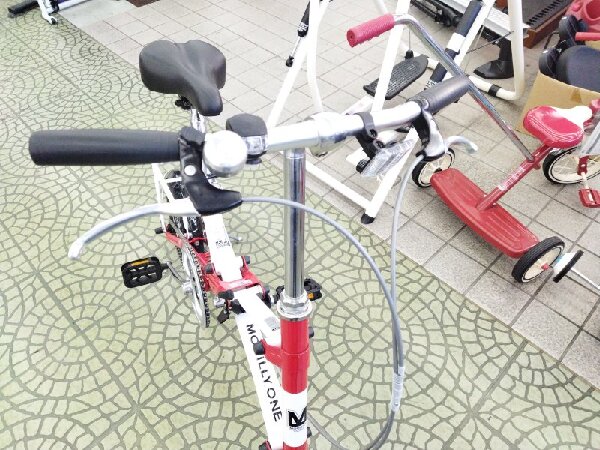 トランジット風コンパクト自転車！MOBILLY ONE 折り畳み自転車 のご 