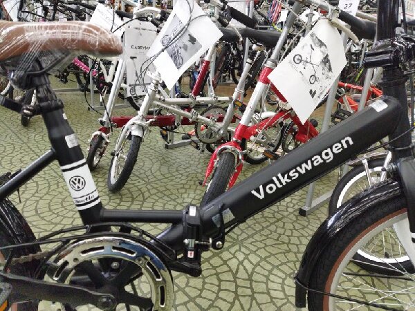 割50%Volkswagen 折り畳み自転車　【整備済】 自転車本体
