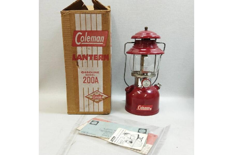 超美品】 Coleman A 200A バーガンディ 箱 冊子付 ガソリンランタン 1961年9月 入荷しました♪｜2024年03月06日｜静岡県のリサイクルショップ  ピックアップフィールドギア浜松宮竹店