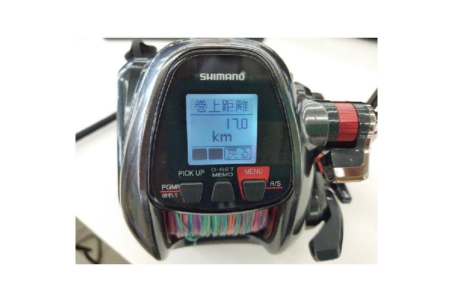 SHIMANO 電動リール 03980 18PLAYS 3000XP 巻上距離17Km 使用時間47.5時間 プレイズ シマノ  入荷しました♪｜2024年09月26日｜静岡県のリサイクルショップ ピックアップフィールドギア浜松宮竹店